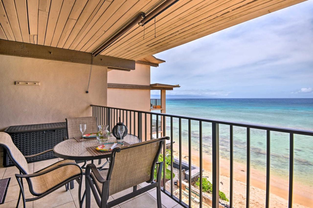 Beachfront Lahaina Condo - Featured On Hgtv! Kahana Exterior foto