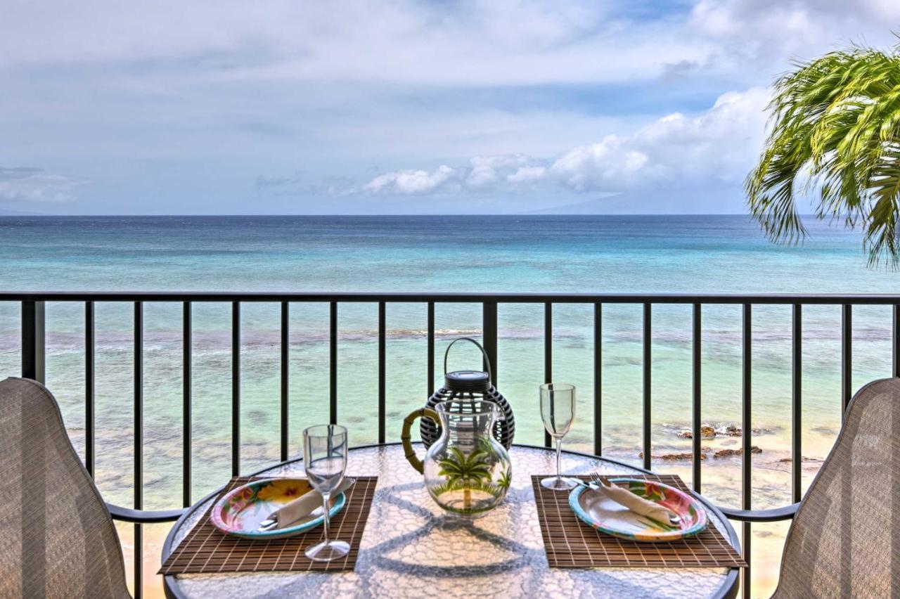 Beachfront Lahaina Condo - Featured On Hgtv! Kahana Exterior foto